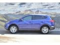 2015 Blue Crush Metallic Toyota RAV4 Limited AWD  photo #6