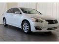 Pearl White - Altima 2.5 S Photo No. 2
