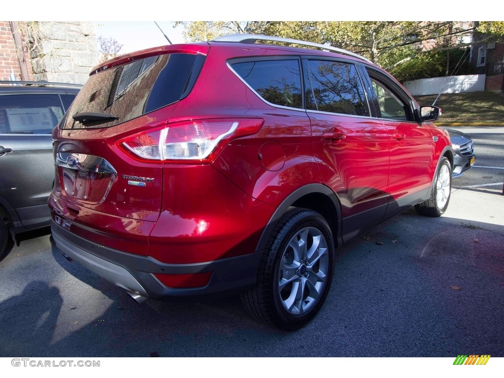 2015 Escape Titanium 4WD - Ruby Red Metallic / Charcoal Black photo #7