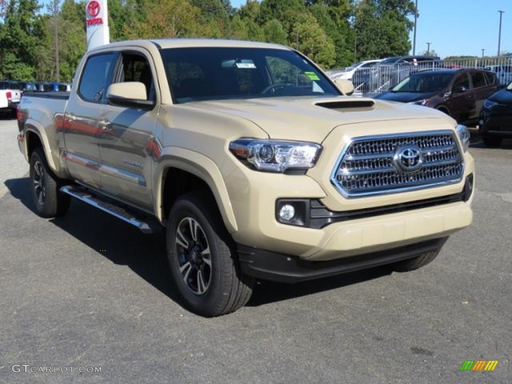 2017 Tacoma TRD Sport Double Cab - Quicksand / Black photo #1
