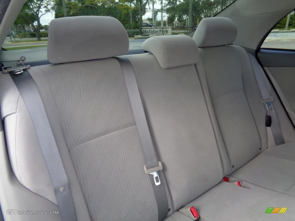 2010 Corolla LE - Blue Streak Metallic / Ash photo #6