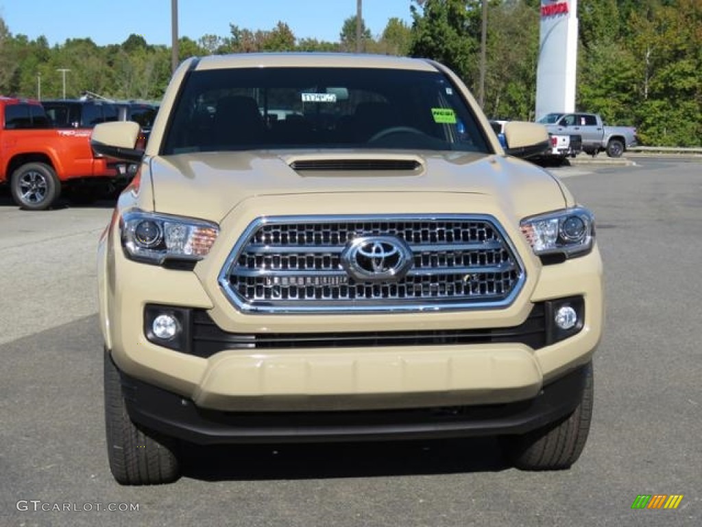 2017 Tacoma TRD Sport Double Cab - Quicksand / Black photo #2