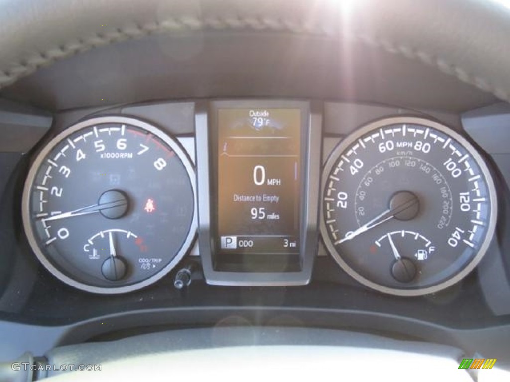 2017 Tacoma TRD Sport Double Cab - Quicksand / Black photo #9