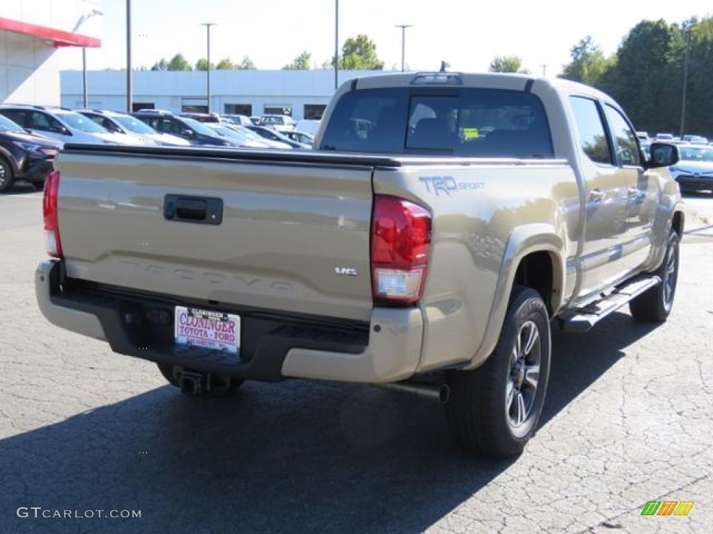 2017 Tacoma TRD Sport Double Cab - Quicksand / Black photo #19
