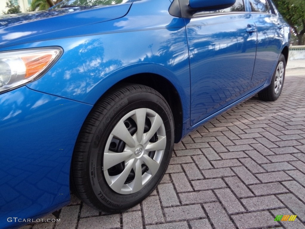 2010 Corolla LE - Blue Streak Metallic / Ash photo #19