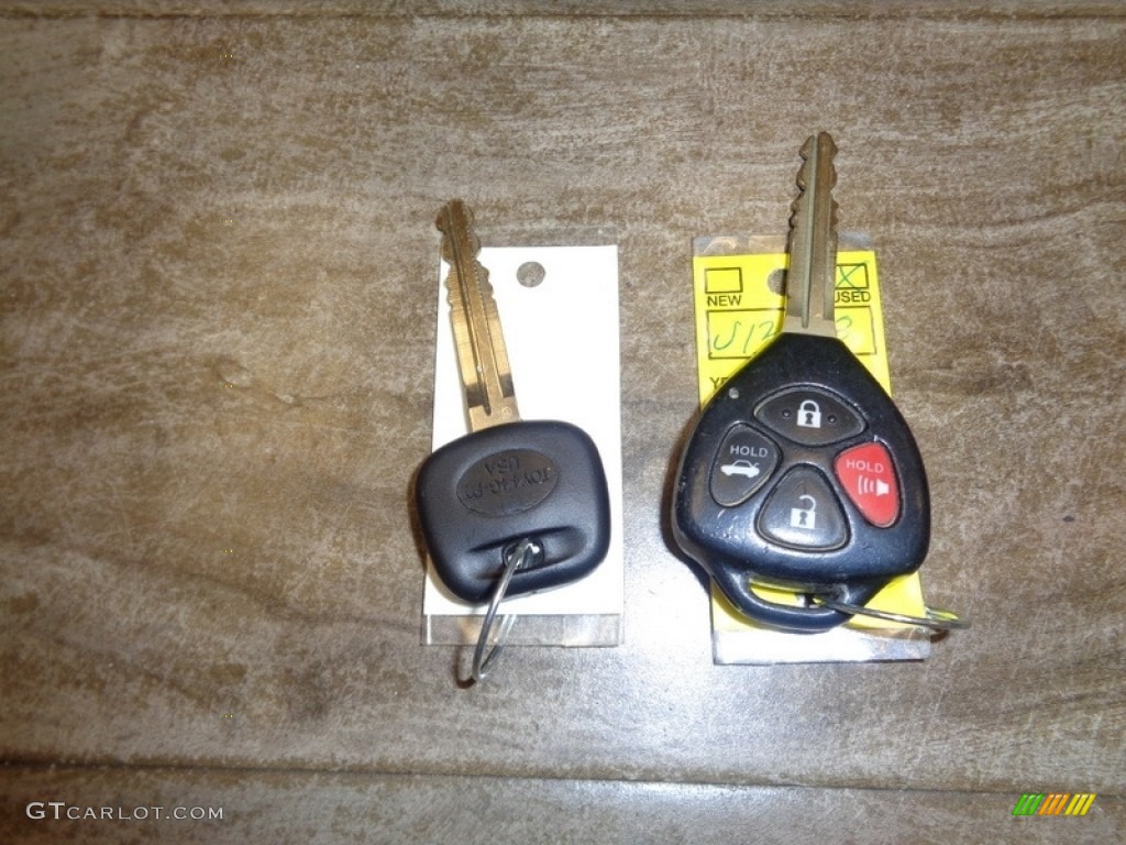 2010 Corolla LE - Blue Streak Metallic / Ash photo #34