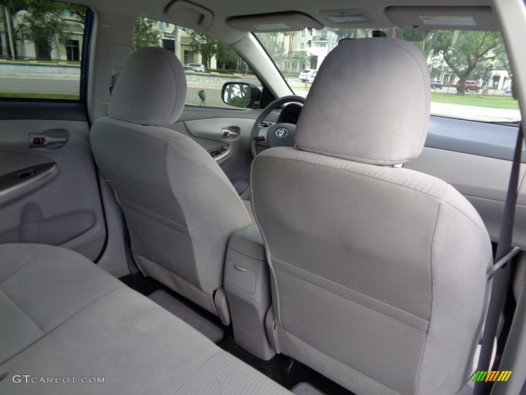 2010 Corolla LE - Blue Streak Metallic / Ash photo #50