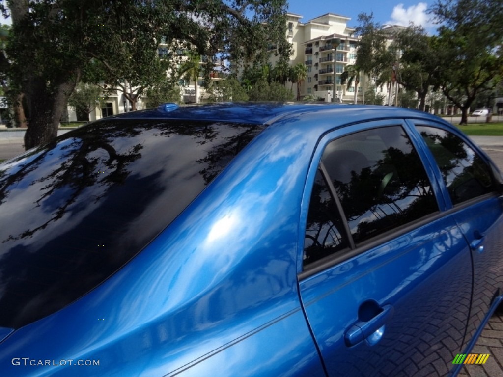 2010 Corolla LE - Blue Streak Metallic / Ash photo #51