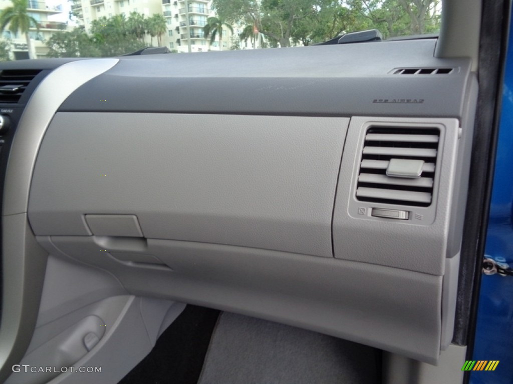 2010 Corolla LE - Blue Streak Metallic / Ash photo #52