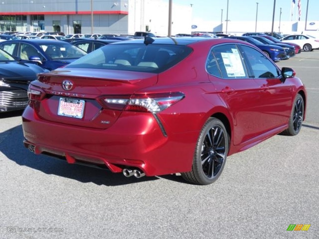 2018 Camry XSE V6 - Ruby Flare Pearl / Ash photo #22