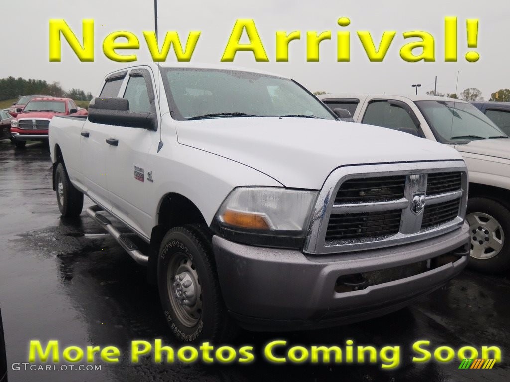 Bright White Dodge Ram 2500