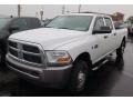 2010 Bright White Dodge Ram 2500 ST Crew Cab 4x4  photo #3