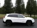 2018 Bright White Jeep Cherokee Latitude  photo #5