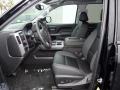 Jet Black/­Spice Red 2018 GMC Sierra 1500 SLT Crew Cab 4WD Interior Color