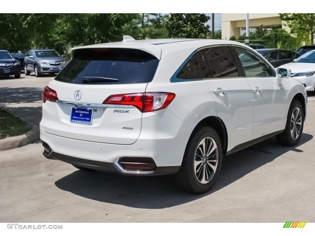 2018 RDX AWD Advance - White Diamond Pearl / Parchment photo #7