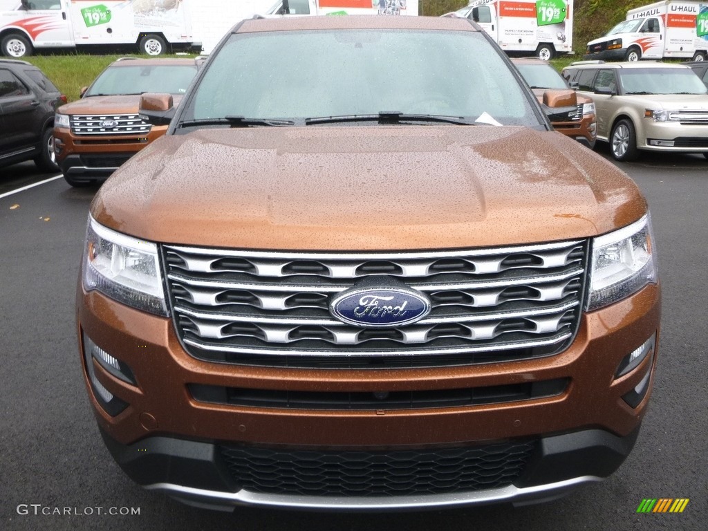 2017 Explorer Limited 4WD - Canyon Ridge / Medium Light Camel photo #4