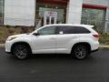 Blizzard White Pearl - Highlander XLE AWD Photo No. 6