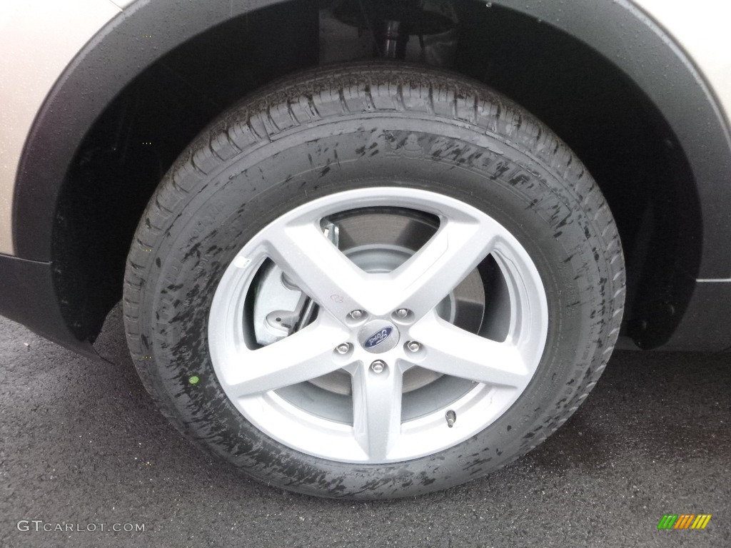2017 Explorer XLT 4WD - White Gold / Ebony Black photo #7