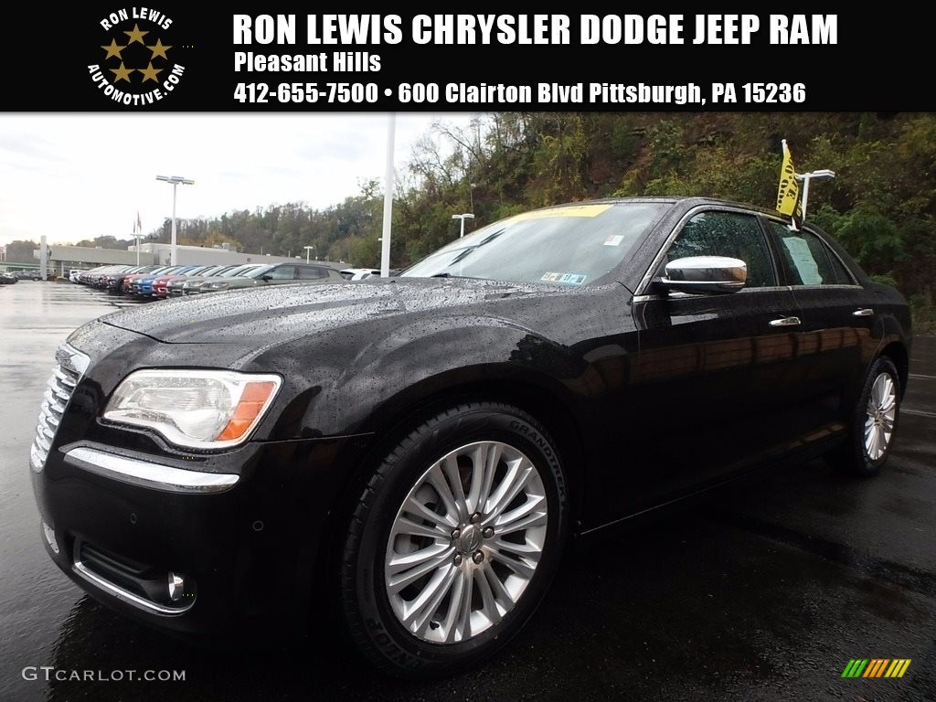 2013 300 C AWD - Gloss Black / Black photo #1