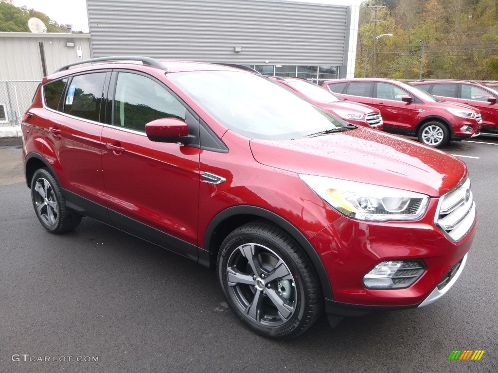 2018 Escape SEL 4WD - Ruby Red / Charcoal Black photo #3