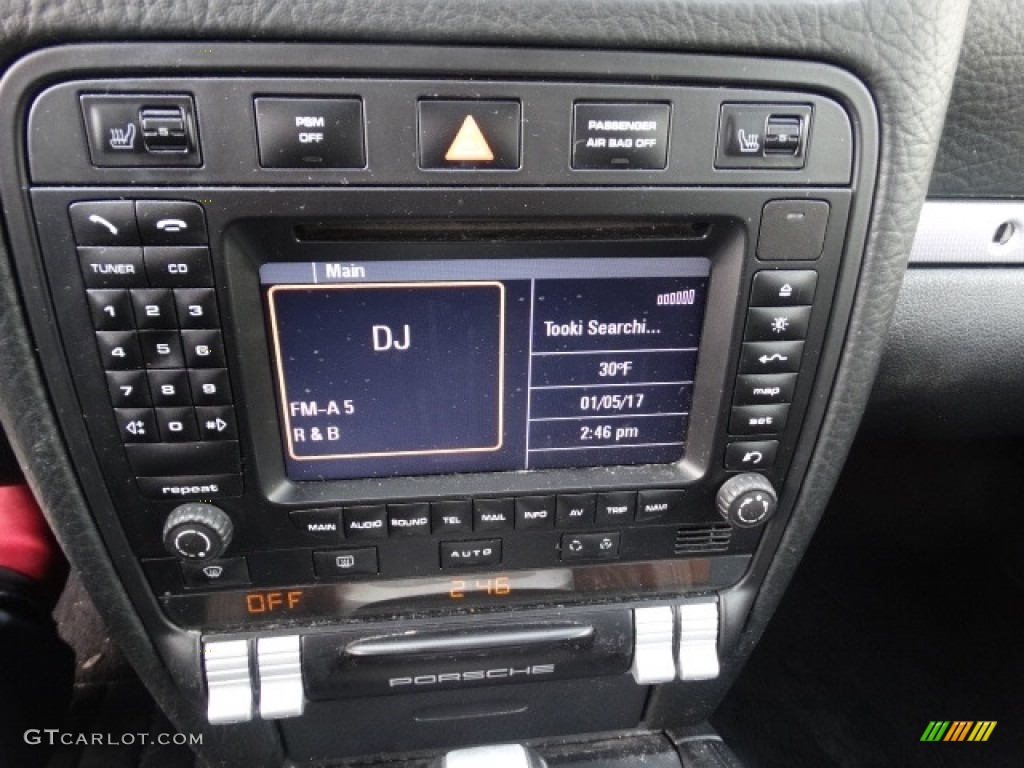 2008 Cayenne Tiptronic - Crystal Silver Metallic / Black photo #15