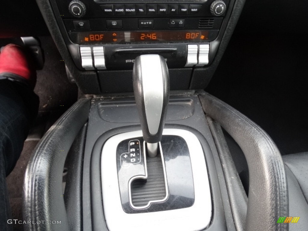 2008 Cayenne Tiptronic - Crystal Silver Metallic / Black photo #16