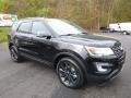 2017 Shadow Black Ford Explorer XLT 4WD  photo #3