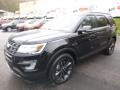 2017 Shadow Black Ford Explorer XLT 4WD  photo #5
