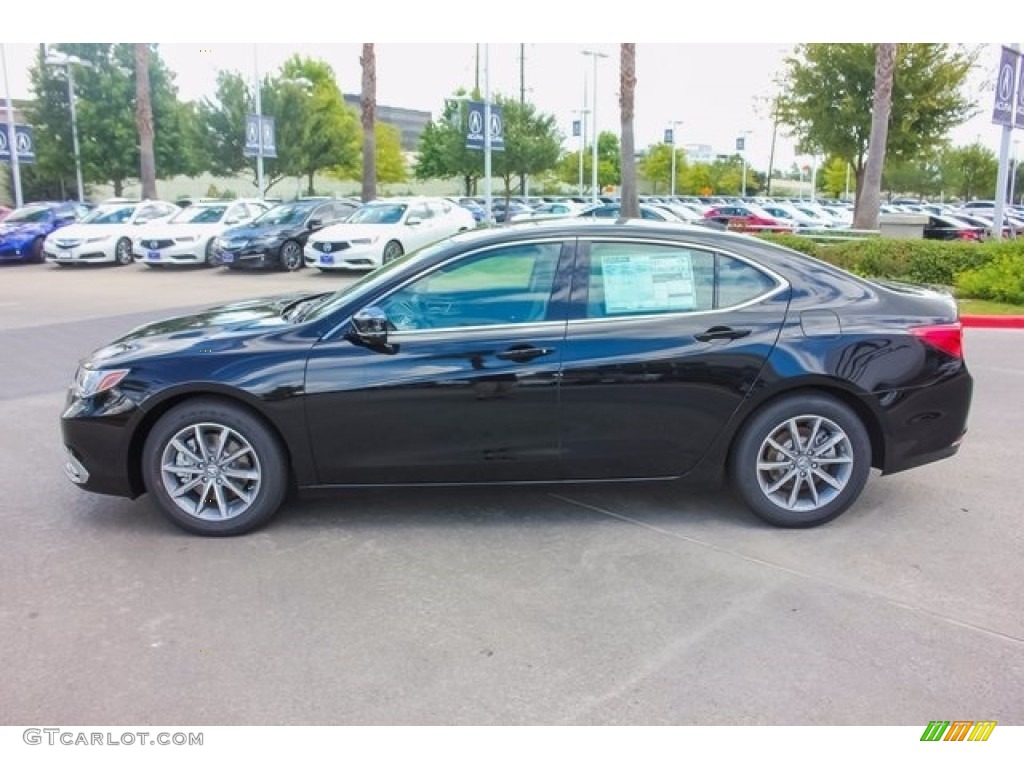 2018 TLX Technology Sedan - Crystal Black Pearl / Parchment photo #4