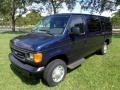 True Blue Metallic 2006 Ford E Series Van E350 XL Passenger