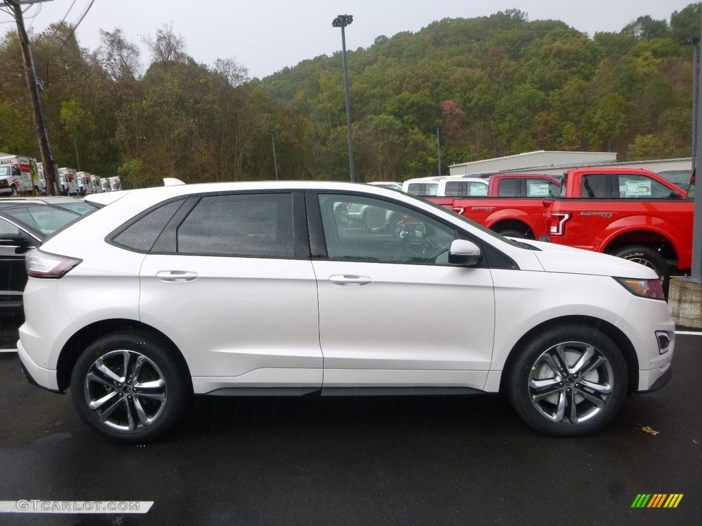 White Platinum 2018 Ford Edge Sport AWD Exterior Photo #123463352