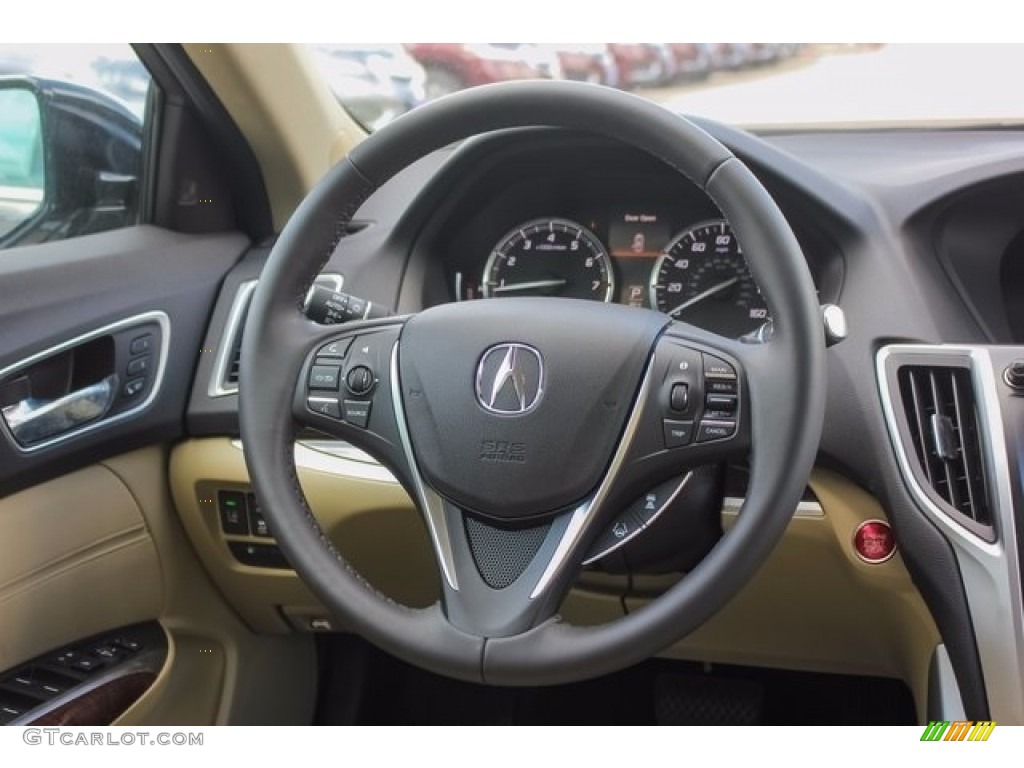 2018 TLX Technology Sedan - Crystal Black Pearl / Parchment photo #29