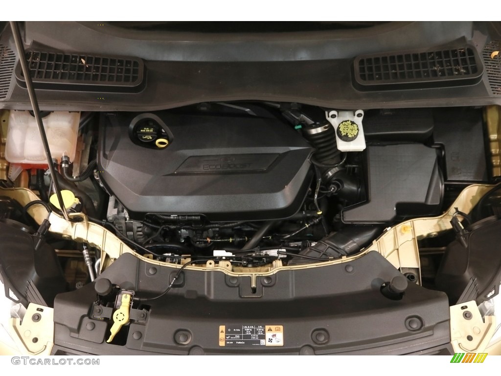 2014 Escape SE 1.6L EcoBoost - Karat Gold / Charcoal Black photo #16