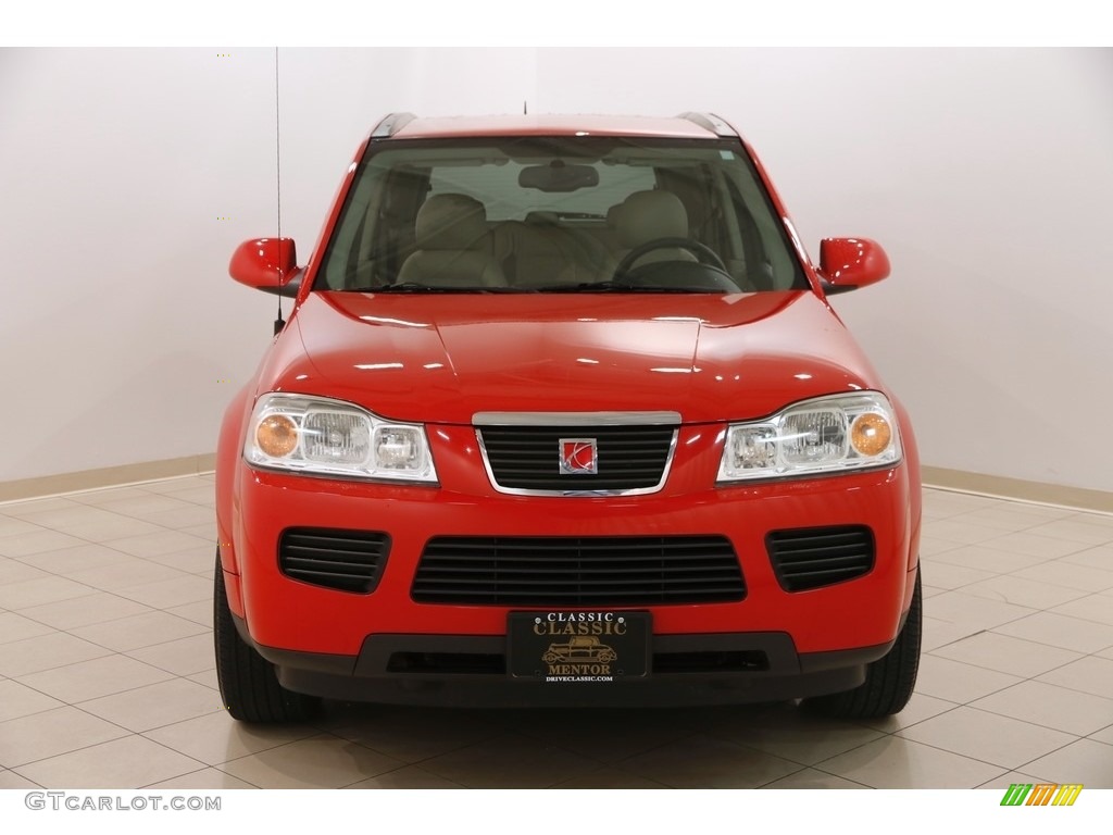2007 VUE V6 AWD - Chili Pepper Red / Tan photo #2