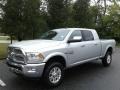 Bright Silver Metallic 2018 Ram 2500 Laramie Mega Cab 4x4 Exterior