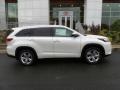 2018 Blizzard White Pearl Toyota Highlander Limited AWD  photo #2