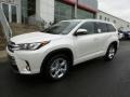 2018 Blizzard White Pearl Toyota Highlander Limited AWD  photo #5