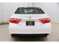 2015 Super White Toyota Camry LE  photo #16