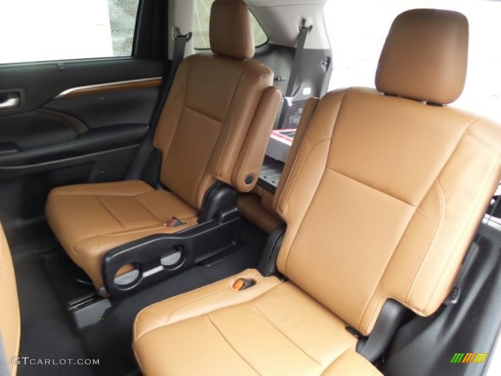 Saddle Tan Interior 2018 Toyota Highlander Limited AWD Photo #123467522