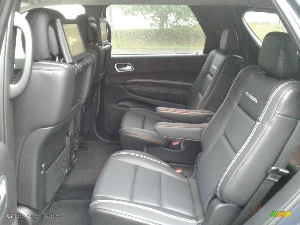 Black Interior 2018 Dodge Durango Citadel AWD Photo #123468884