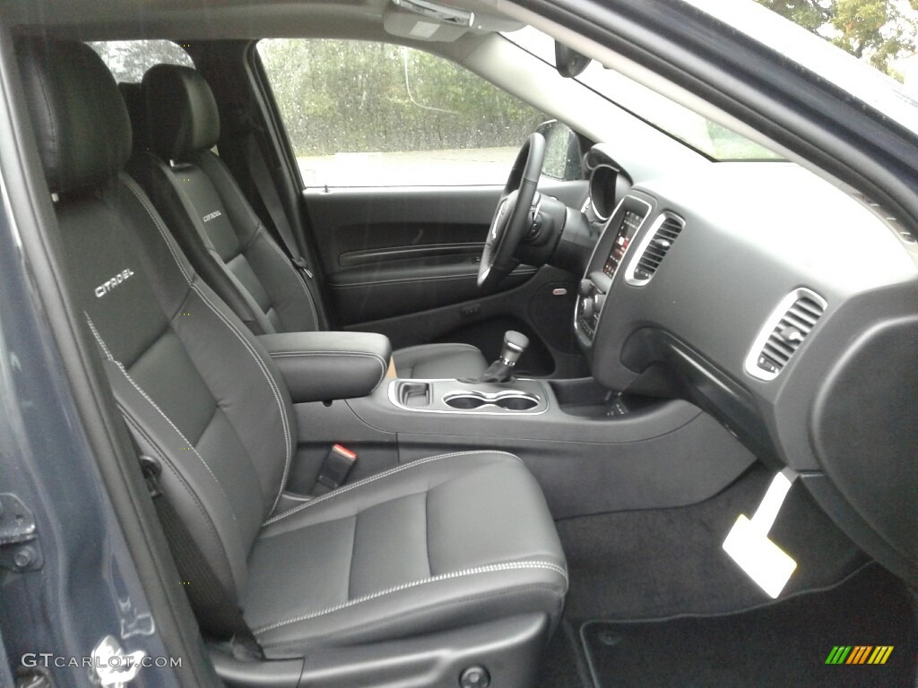 Black Interior 2018 Dodge Durango Citadel AWD Photo #123468917