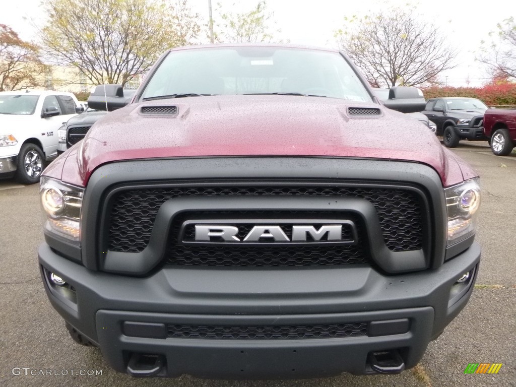 2018 1500 Rebel Crew Cab 4x4 - Delmonico Red Pearl / Black photo #8