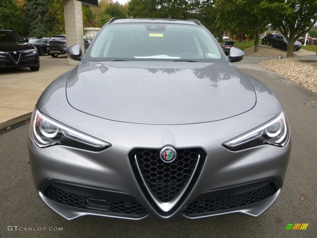 Stromboli Gray Metallic 2018 Alfa Romeo Stelvio Sport AWD Exterior Photo #123469490