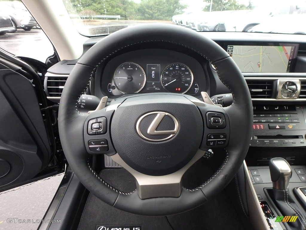 2017 IS 300 AWD - Caviar / Chateau Beige photo #12