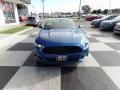 2017 Lightning Blue Ford Mustang V6 Coupe  photo #2