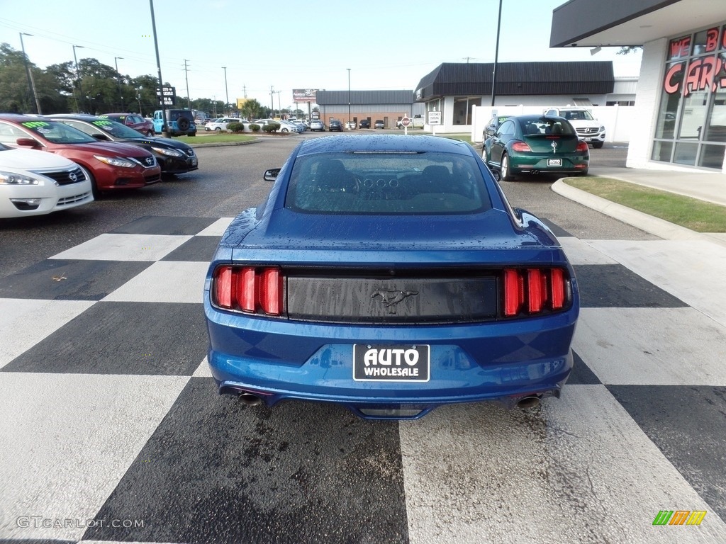 2017 Mustang V6 Coupe - Lightning Blue / Ebony photo #4