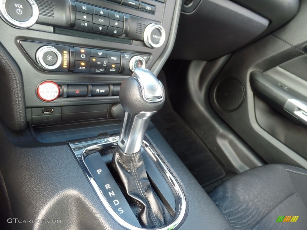 2017 Mustang V6 Coupe - Lightning Blue / Ebony photo #19