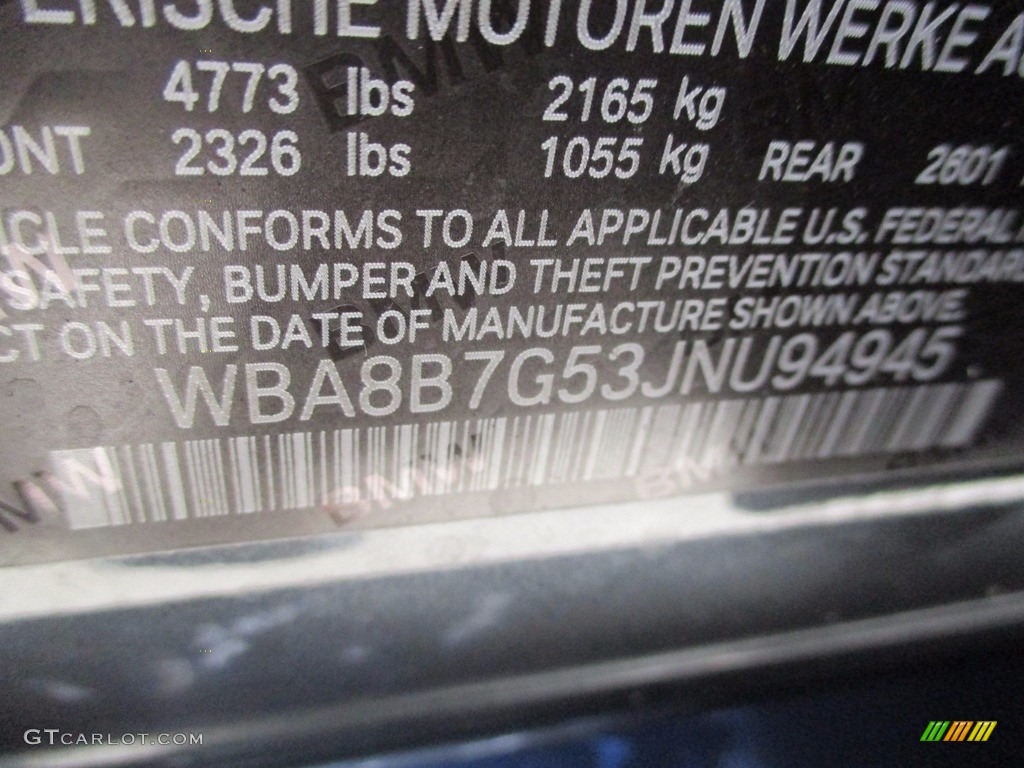 2018 3 Series 340i xDrive Sedan - Mineral Grey Metallic / Black photo #19