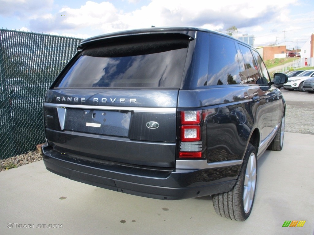 2017 Range Rover Supercharged - Waitomo Grey Metallic / Ebony/Ivory photo #3