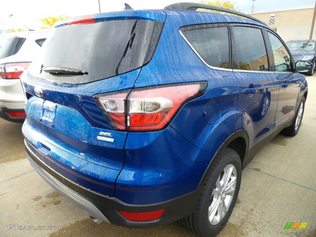 2018 Escape SEL - Lightning Blue / Charcoal Black photo #3